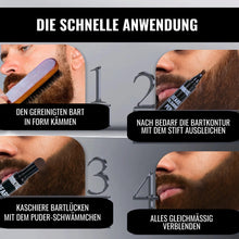 Laden Sie das Bild in den Galerie-Viewer, REVOLUTIONÄRER HAUTFREUNDLICHER TEMPORÄRER BART-AUFFÜLLER! - BARBER TRENDS WORLD