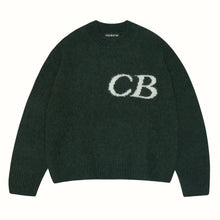Laden Sie das Bild in den Galerie-Viewer, STRICKPULLOVER „CB“ – MINIMALISMUS MIT STATEMENT - BARBER TRENDS WORLD