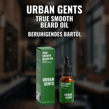 Laden Sie das Bild in den Galerie-Viewer, Urban Gents - True Smooth Beard Oil gegen Juckreiz