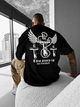 Laden Sie das Bild in den Galerie-Viewer, COOLES MÄNNER BAGGY TREND T-SHIRT - BARBER TRENDS WORLD