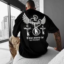 Laden Sie das Bild in den Galerie-Viewer, COOLES MÄNNER BAGGY TREND T-SHIRT - BARBER TRENDS WORLD