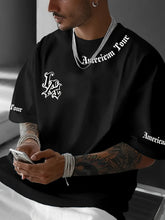 Laden Sie das Bild in den Galerie-Viewer, TRENDY BAGGY LA T-SHIRT - BARBER TRENDS WORLD