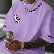 Laden Sie das Bild in den Galerie-Viewer, TRENDY BAGGY LA T-SHIRT - BARBER TRENDS WORLD