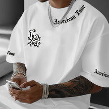 Laden Sie das Bild in den Galerie-Viewer, TRENDY BAGGY LA T-SHIRT - BARBER TRENDS WORLD