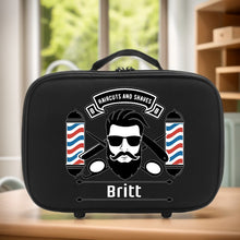 Laden Sie das Bild in den Galerie-Viewer, BARBER TOOL-BAG MIT WUNSCHNAME - BARBER TRENDS WORLD