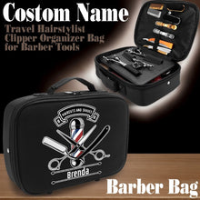 Laden Sie das Bild in den Galerie-Viewer, BARBER TOOL-BAG MIT WUNSCHNAME - BARBER TRENDS WORLD
