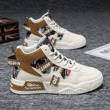 Laden Sie das Bild in den Galerie-Viewer, HIGH TOP SNEAKER MIT ANGESAGTEN PRINTS - BARBER TRENDS WORLD