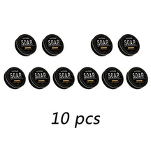 Laden Sie das Bild in den Galerie-Viewer, BLACK SOAP - MIT KASCHIERENDEM EFFEKT BEI GRAUEM HAAR - BARBER TRENDS WORLD