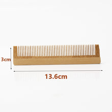 Laden Sie das Bild in den Galerie-Viewer, ANTISTATISCHER HAARKAMM AUS 100%TIGEM BAMBUS - BARBER TRENDS WORLD