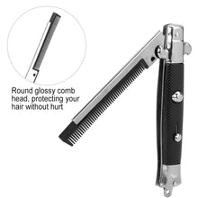 Laden Sie das Bild in den Galerie-Viewer, KLAPPFEDERKAMM INSPIRIERT DURCH EIN KLAPP MESSER! - BARBER TRENDS WORLD