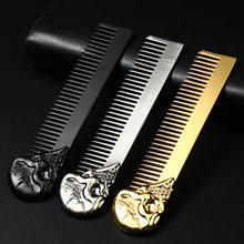Laden Sie das Bild in den Galerie-Viewer, BARBER BARTKÄMME AUS LANGLEBIGEN EDELSTAHL - BARBER TRENDS WORLD