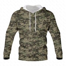 Laden Sie das Bild in den Galerie-Viewer, CAMOUFLAGE HOODIES FÜR MÄNNER - BARBER TRENDS WORLD