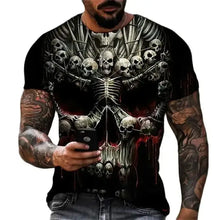 Laden Sie das Bild in den Galerie-Viewer, CASUAL GOTHIC T-SHIRTS - BARBER TRENDS WORLD