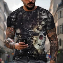 Laden Sie das Bild in den Galerie-Viewer, CASUAL GOTHIC T-SHIRTS - BARBER TRENDS WORLD