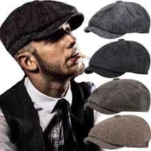 Laden Sie das Bild in den Galerie-Viewer, COOLE FLATCAPS FÜR MÄNNER IN 7 UNTERSCHIEDLICHEN FARBEN - BARBER TRENDS WORLD