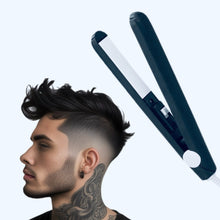 Laden Sie das Bild in den Galerie-Viewer, POWER MINI-GLÄTTEISEN FÜR MÄNNER MIT KERAMIK-BESCHICHTUNG - BARBER TRENDS WORLD