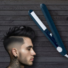 Laden Sie das Bild in den Galerie-Viewer, POWER MINI-GLÄTTEISEN FÜR MÄNNER MIT KERAMIK-BESCHICHTUNG - BARBER TRENDS WORLD