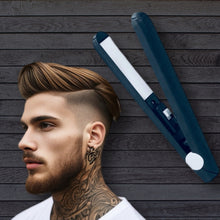 Laden Sie das Bild in den Galerie-Viewer, POWER MINI-GLÄTTEISEN FÜR MÄNNER MIT KERAMIK-BESCHICHTUNG - BARBER TRENDS WORLD