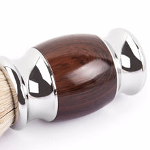 Laden Sie das Bild in den Galerie-Viewer, HOCHWERTIGER RASIERPINSEL AUS 100%TIGEM DACHSHAAR - BARBER TRENDS WORLD