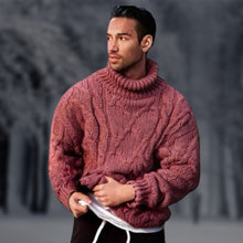 Laden Sie das Bild in den Galerie-Viewer, SUPER COZY ROLLKRAGENPULLOVER AUS DICKER SUPER WEICHER WOLLE!* - BARBER TRENDS WORLD