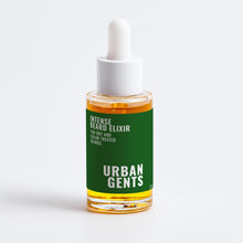 Laden Sie das Bild in den Galerie-Viewer, URBAN GENTS - INTENSE BEARD ELEXIR - FOR DRY AND COLOR TREATED BEARDS - BARBER TRENDS WORLD