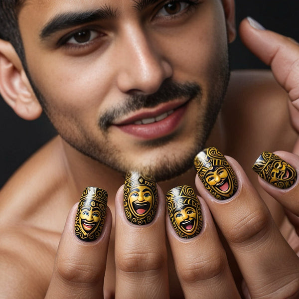 ANGESAGT - LACKIERTE FINGERNÄGEL BEI MÄNNERN! *