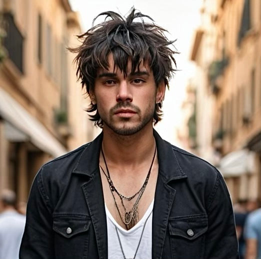 DER MESSY TEXTURED SHAGGY HAIRSTYLE: DER TRENDLOOK FÜR MÄNNER!*