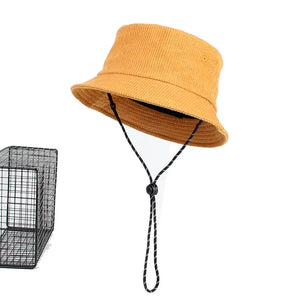 BUCKET HAT AUS KORDSTOFF FÜR MÄNNER