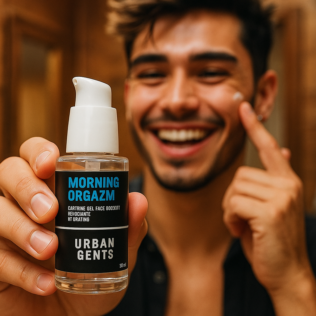 Koffein Face Booster für Männer