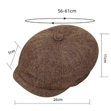 Laden Sie das Bild in den Galerie-Viewer, COOLE FLATCAPS FÜR MÄNNER IN 7 UNTERSCHIEDLICHEN FARBEN
