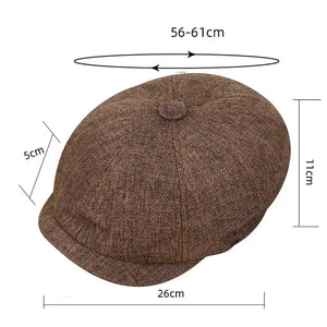 COOLE FLATCAPS FÜR MÄNNER IN 7 UNTERSCHIEDLICHEN FARBEN