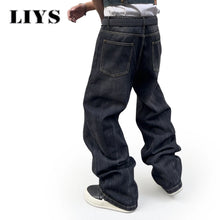 Laden Sie das Bild in den Galerie-Viewer, BAGGY BLACK JEANS – DEIN STATEMENT FÜR ECHTEN STREETSTYLE - BARBER TRENDS WORLD
