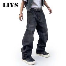 Laden Sie das Bild in den Galerie-Viewer, BAGGY BLACK JEANS – DEIN STATEMENT FÜR ECHTEN STREETSTYLE - BARBER TRENDS WORLD

