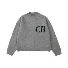 Laden Sie das Bild in den Galerie-Viewer, STRICKPULLOVER „CB“ – MINIMALISMUS MIT STATEMENT - BARBER TRENDS WORLD
