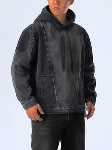 SCHWARZER JEANS HOODIE FÜR MÄNNER! - BARBER TRENDS WORLD