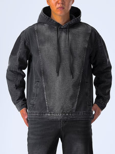 SCHWARZER JEANS HOODIE FÜR MÄNNER! - BARBER TRENDS WORLD