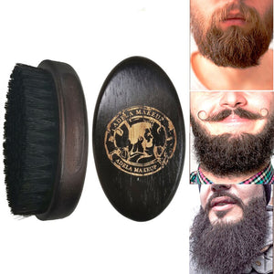 RETRO BARTBÜRSTE MIT WILDSCHWEINBORSTEN - BARBER TRENDS WORLD