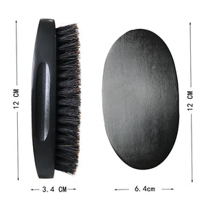 RETRO BARTBÜRSTE MIT WILDSCHWEINBORSTEN - BARBER TRENDS WORLD