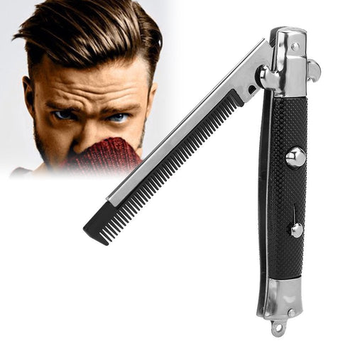 KLAPPFEDERKAMM INSPIRIERT DURCH EIN KLAPP MESSER! - BARBER TRENDS WORLD