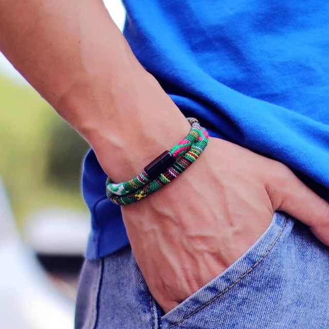 BOHEME ARMBAND FÜR MÄNNER - BARBER TRENDS WORLD