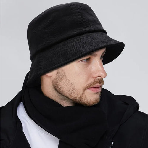 BUCKET HAT AUS KORDSTOFF FÜR MÄNNER - BARBER TRENDS WORLD