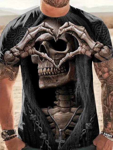 CASUAL GOTHIC T-SHIRTS - BARBER TRENDS WORLD