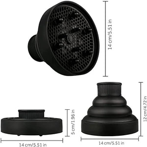 FALTBARER DIFFUSER FÜR HAARTROCKNER STYLE DEFINIERTE LOCKEN! - BARBER TRENDS WORLD