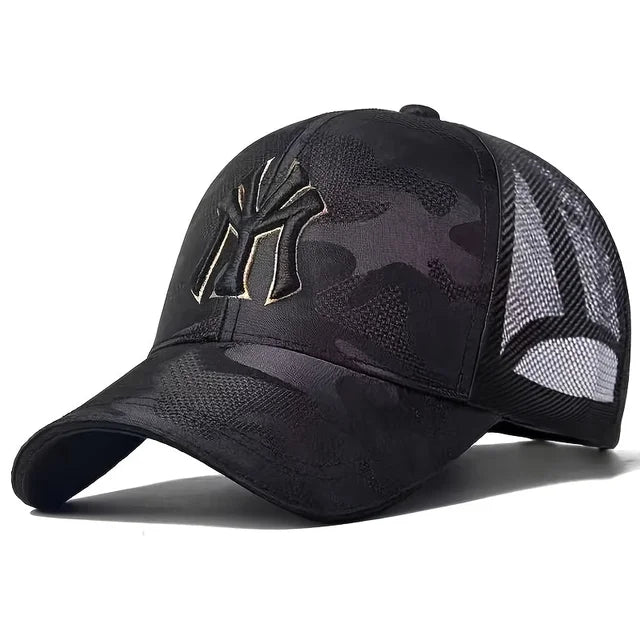 FASHION BASEBALL-CAP IM CAMOUFLAGE LOOK - BARBER TRENDS WORLD