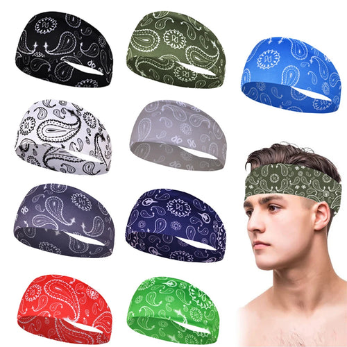 HAARBÄNDER FÜR MÄNNER MIT TRENDIGEM PAISLEY-MUSTER - BARBER TRENDS WORLD
