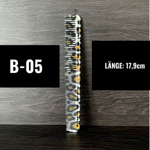 PROFESSIONELLE HAARKÄMME IN LEOPARDEN MUSTER OPTIK - BARBER TRENDS WORLD