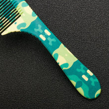 Laden Sie das Bild in den Galerie-Viewer, PROFESSIONELLE HAARKÄMME IM CAMOUFLAGE-PRINT - BARBER TRENDS WORLD

