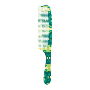 PROFESSIONELLE HAARKÄMME IM CAMOUFLAGE-PRINT - BARBER TRENDS WORLD
