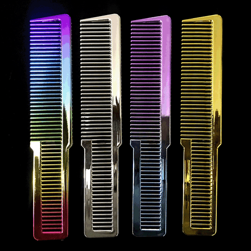 PROFESSIONELLE HAARSCHNEIDEKÄMME IM METALLIC LOOK - BARBER TRENDS WORLD