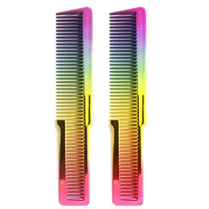 PROFESSIONELLE HAARSCHNEIDEKÄMME IM METALLIC LOOK - BARBER TRENDS WORLD